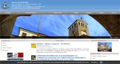 Desktop Screenshot of comune.portobuffole.tv.it