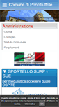 Mobile Screenshot of comune.portobuffole.tv.it